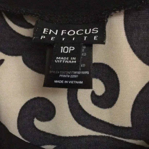 EN FOCUS ladies dress size 10P - Picture 5 of 8